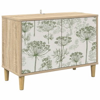 vidaXL TV-skåp GOTHA 69 x 33 x 50 cm Sonoma-ek Konstruerat trä