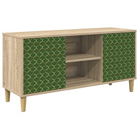 vidaXL TV-skåp GELEEN 102 x 33 x 50 cm Sonoma-ek Konstruerat trä