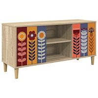vidaXL TV-skåp ESSEN 102 x 33 x 50 cm Sonoma-ek Konstruerat trä
