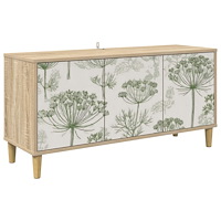 vidaXL TV-skåp GOTHA 102 x 33 x 50 cm Sonoma-ek Konstruerat trä