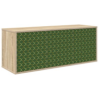 vidaXL Väggmonterad TV-skåp GELEEN 102 x 33 x 40 cm Sonoma-ek