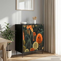 vidaXL Kommode ZAANDAM Skogsprint 66 x 36,5 x 76 cm Konstruerat trä