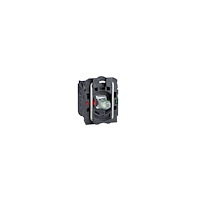 SCHNEIDER ELECTRIC Lampskärm/tryckknappskåpa med LED vit 1s+1br 24V AC/DC ZB5AW...