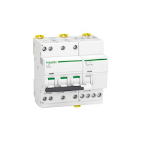 SCHNEIDER ELECTRIC Kombibrytare RCBo, HPFI, iCV40N, 3P+N C 16 A, 30 mA, klass A