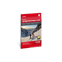 Calazo Forlag Hoyfjellskart Lyngenhalvoya north 1:25 000