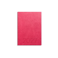 Burde Kalender Weekly A5 2027 konstl inb rosa