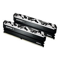 G.Skill G.Skill SNIPER X Series - Urban Camo - DDR4 - sats - 32 GB: 2 x 16 GB - DIMM 288-pin - 3200 MHz / PC4-25600 - ej buffrad