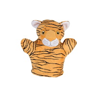 THE PUPPET COMPANY Tiger Hand Puppet (häftad, eng)