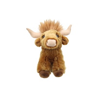 THE PUPPET COMPANY Cow (Highland) Soft Toy (häftad, eng)