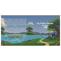 Min Mäktiga Känslodagbok My Mighty Feelings Journal : Daily Journaling Prompts, Gratitude Reflections & a Feelings Wheel to support Social Emotio...