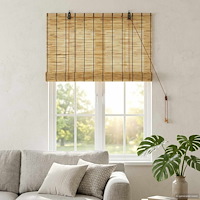 vidaXL Rullgardin Naturlig 100 x 160 cm Vass