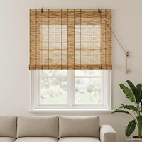 vidaXL Rullgardin Brun 120 x 160 cm Vass