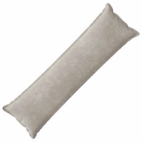 vidaXL Kuddöverdrag HOUTEN Ljusgrå 40 x 145 cm Chenilletyg
