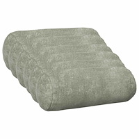 vidaXL Kuddöverdrag 6 st HEERLEN Grön Ø 15 x 40 cm Chenilletyg