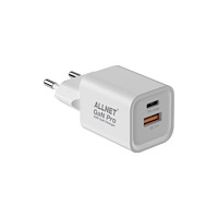 ALLNET Allnet Z ALLNET ersättningsnätadapter QC USB-C PD GaN nätagg...