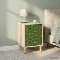 vidaXL Nattduksbord GELEEN 2 st Sonoma-ek 36 x 33 x 50 cm