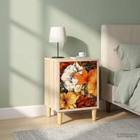 vidaXL Nattduksbord GENNEP 2 st Sonoma-ek 36 x 33 x 50 cm