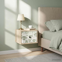 vidaXL Väggmonterad sänggavel GOTHA Sonoma-ek 36 x 33 x 25 cm