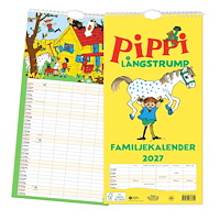 Hjelm förlag Familjekalender 2027 - Pippi Långstrump
