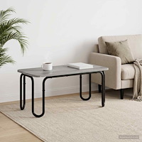 vidaXL Kaffeebord Grå Sonoma 100 x 50 x 45 cm Konstruerat trä