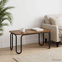 vidaXL Kaffeebord Gammalt trä 100 x 50 x 45 cm Konstruerat trä