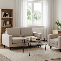 vidaXL Kaffeebord Gammalt trä 70 x 50 x 51 cm Konstruerat trä
