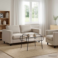 vidaXL Kaffeebord Artisan-ek 70 x 50 x 51 cm Konstruerat trä
