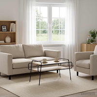 vidaXL Kaffeebord Sonoma-ek 100 x 50 x 51 cm Konstruerat trä