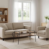 vidaXL Kaffeebord Gammalt trä 100 x 50 x 51 cm Konstruerat trä