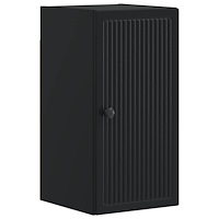 vidaXL Badrumsväggskåp EDE Svart 30 x 31 x 59 cm Konstruerat trä
