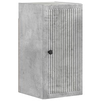 vidaXL Badrumsväggskåp EDE Betonggrå 30 x 31 x 59 cm Konstruerat trä