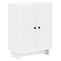 vidaXL Badrumsskrubb EDE Vit 59,5 x 31 x 80 cm Konstruerat trä