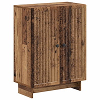 vidaXL Badrumsskrubb EDE Gammalt trä 59,5 x 31 x 80 cm Konstruerat trä