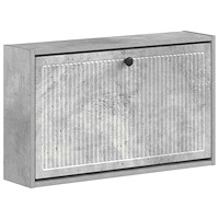 vidaXL Väggmonterad skoskåp EDE 71 x 17 x 43 cm Konstruerat trä