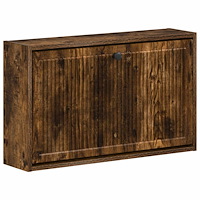 vidaXL Väggmonterad skoskåp EDE 71 x 17 x 43 cm Konstruerat trä