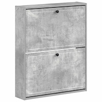 vidaXL Väggmonterad skoskåp EDE 71 x 17 x 86 cm Konstruerat trä