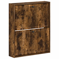 vidaXL Väggmonterad skoskåp EDE 71 x 17 x 86 cm Konstruerat trä