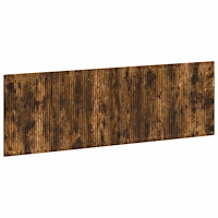 vidaXL Väggmonterad Huvudgavel EDE Rökt ek Konstruerat trä