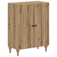 vidaXL Badrumsskrubb ALKMAAR Artisan-ek 59,5 x 31 x 80 cm