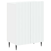 vidaXL Badrumsskrubb ZWOLLE Vit 59,5 x 31 x 79,5 cm Konstruerat trä