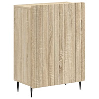 vidaXL Badrumsskrubb ZWOLLE Sonoma-ek 59,5 x 31 x 79,5 cm