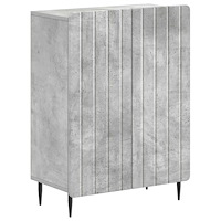 vidaXL Badrumsskrubb ZWOLLE Betonggrå 59,5 x 31 x 79,5 cm