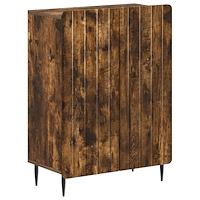 vidaXL Badrumsskrubb ZWOLLE Rökt ek 59,5 x 31 x 79,5 cm