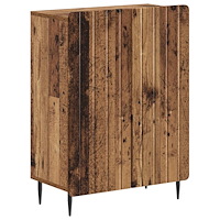 vidaXL Badrumsskrubb ZWOLLE Gammalt trä 59,5 x 31 x 79,5 cm