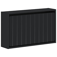 vidaXL Väggmonterad skoskåp ZWOLLE 71 x 17 x 43 cm Konstruerat trä