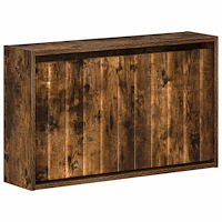 vidaXL Väggmonterad skoskåp ZWOLLE 71 x 17 x 43 cm Konstruerat trä