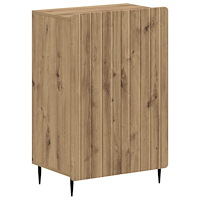 vidaXL Skoskåp ZWOLLE 59,5 x 39,5 x 91,5 cm Konstruerat trä Artisan-ek