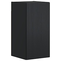 vidaXL Badrumsväggskåp ARNHEM Svart 30 x 31 x 59 cm Konstruerat trä
