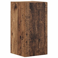 vidaXL Badrumsväggskåp ARNHEM Gammalt trä 30 x 31 x 59 cm