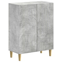 vidaXL Badrumsskrubb ARNHEM Betonggrå 59,5 x 31 x 80 cm